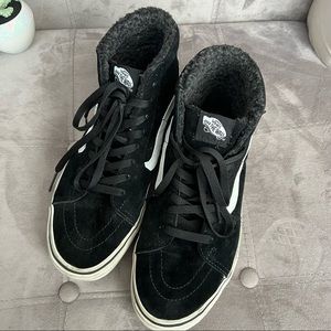 Woman Scotchgard  old school vans 9.5